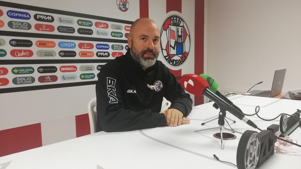 David Movilla, entrenador del Zamora CF