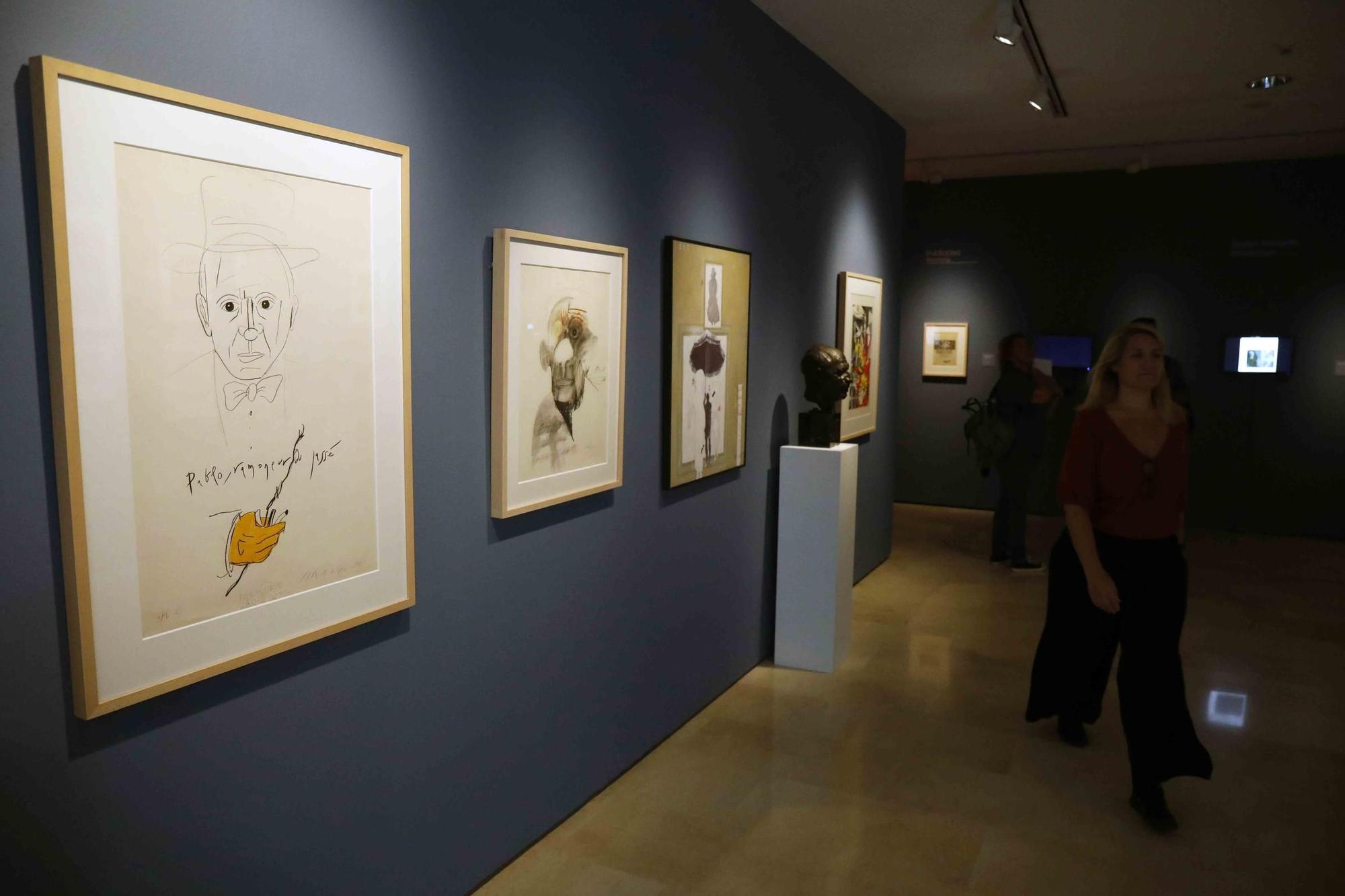 La exposición 'La imagen de Picasso' de la Casa Natal, en imágenes