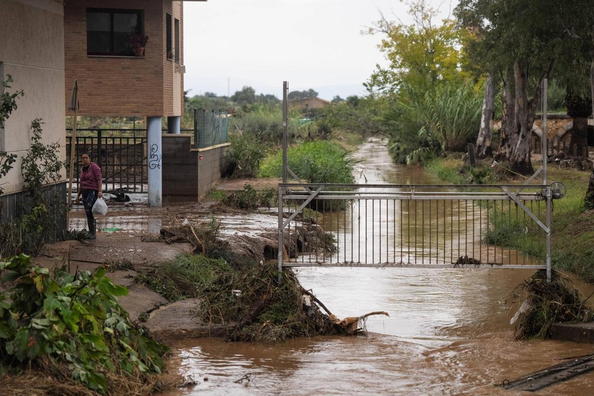 Destrozos provocados por la dana en el Montsià