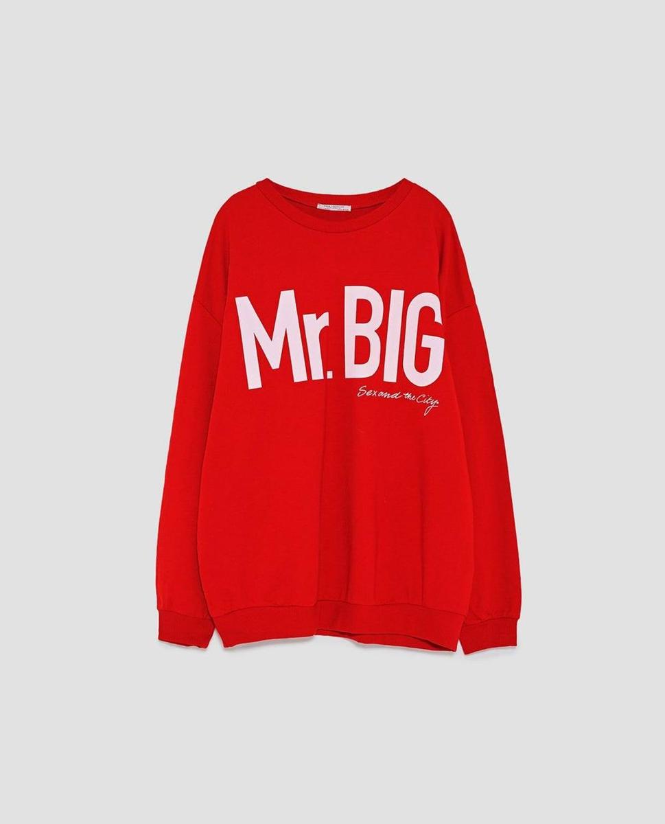 Sudadera Sexo en Nueva York de Zara