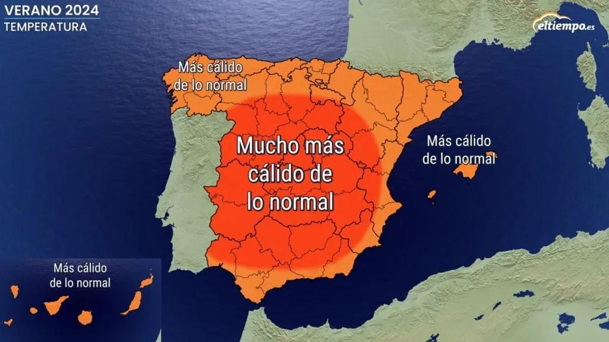 Esta es la previsión que hace eltiempo.es