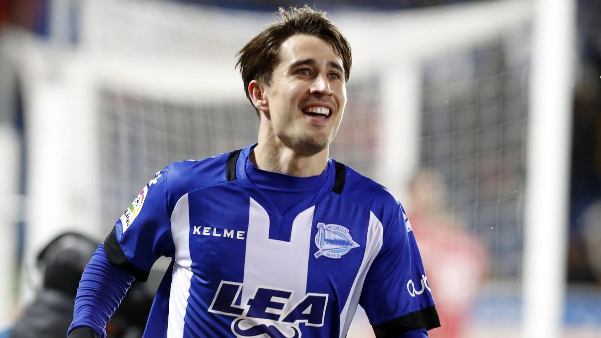 Bojan Krkic, en un partido con el Alavés.