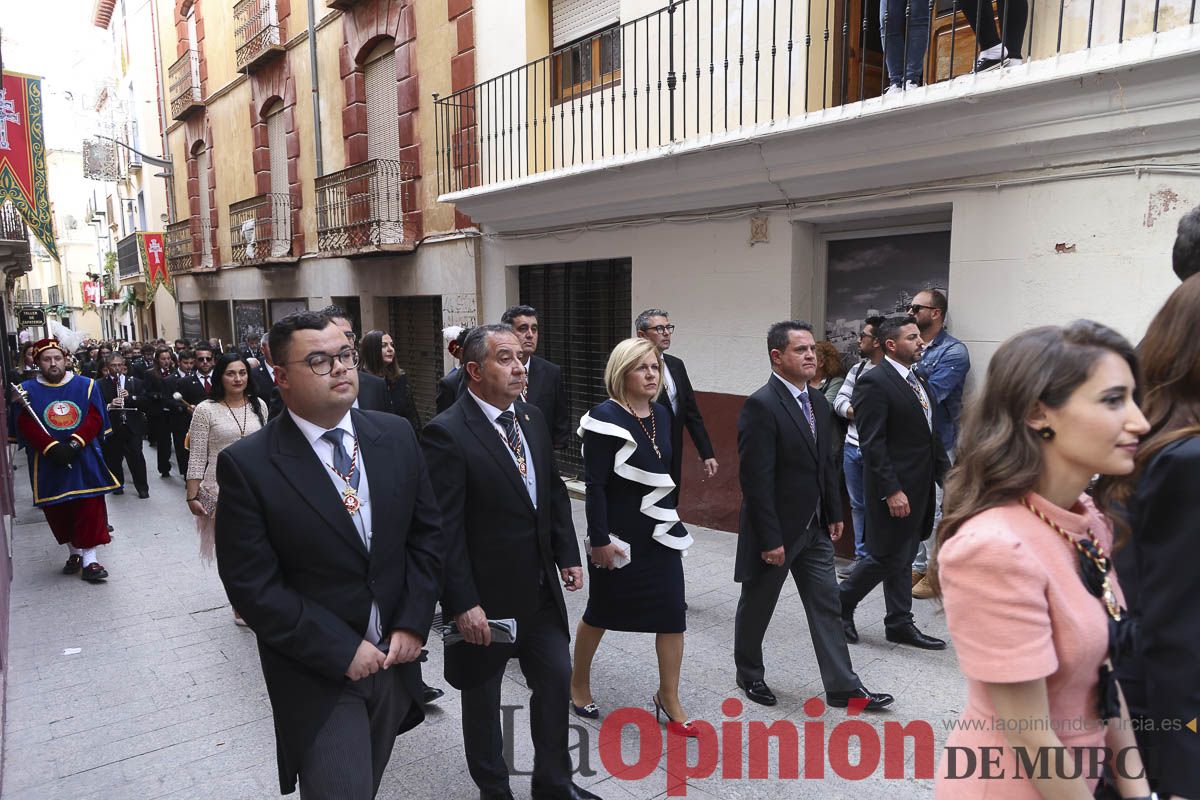 Fiestas de Caravaca: Procesión de regreso a la Basílica