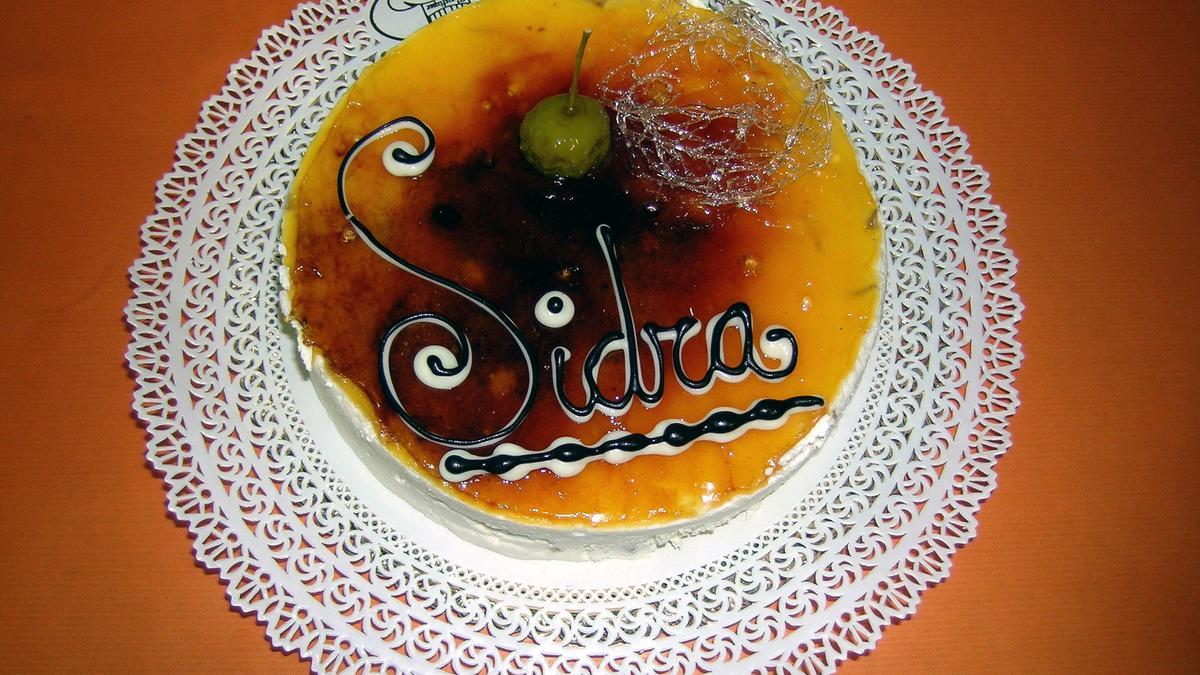 Tarta de sidra