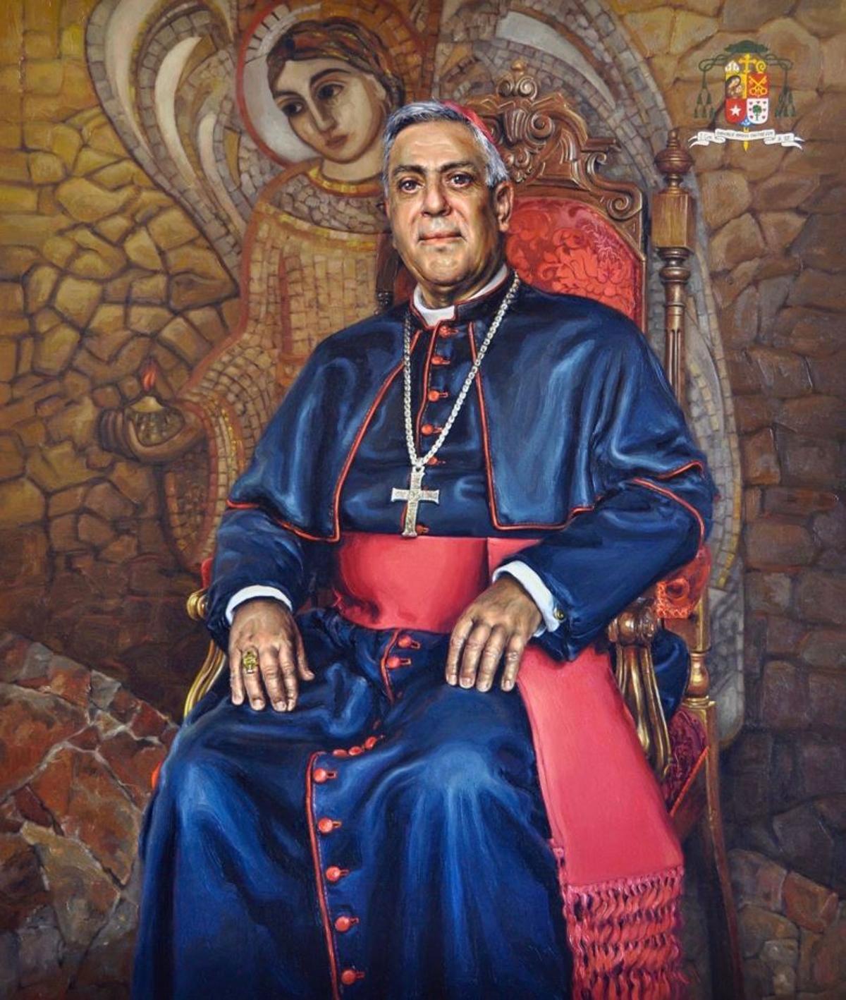 Bernardo Álvarez protagoniza el último retrato, como actual obispo de la Diócesis de Tenerife.