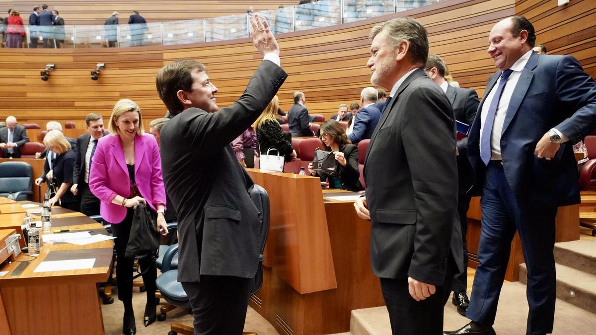 Las Cortes celebran la primera jornada del Debate de política general, con la intervención del presidente de la Junta, Alfonso Fernández Mañueco