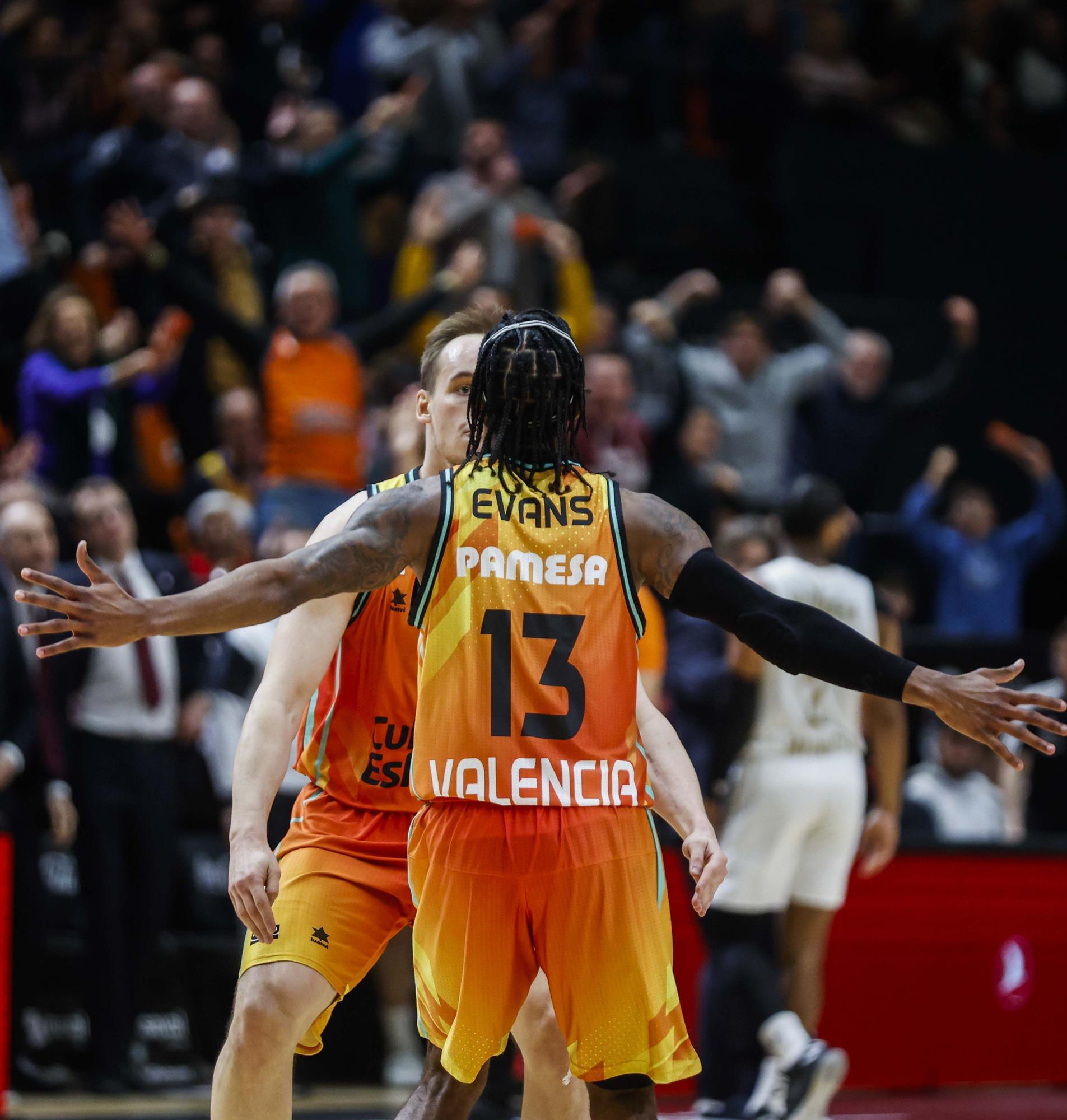 Victoria de Valencia Basket ante el Bayern de Munich