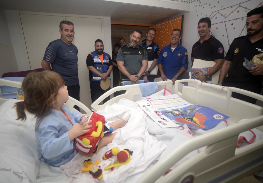 Sonrisas para los niños ingresados en el hospital