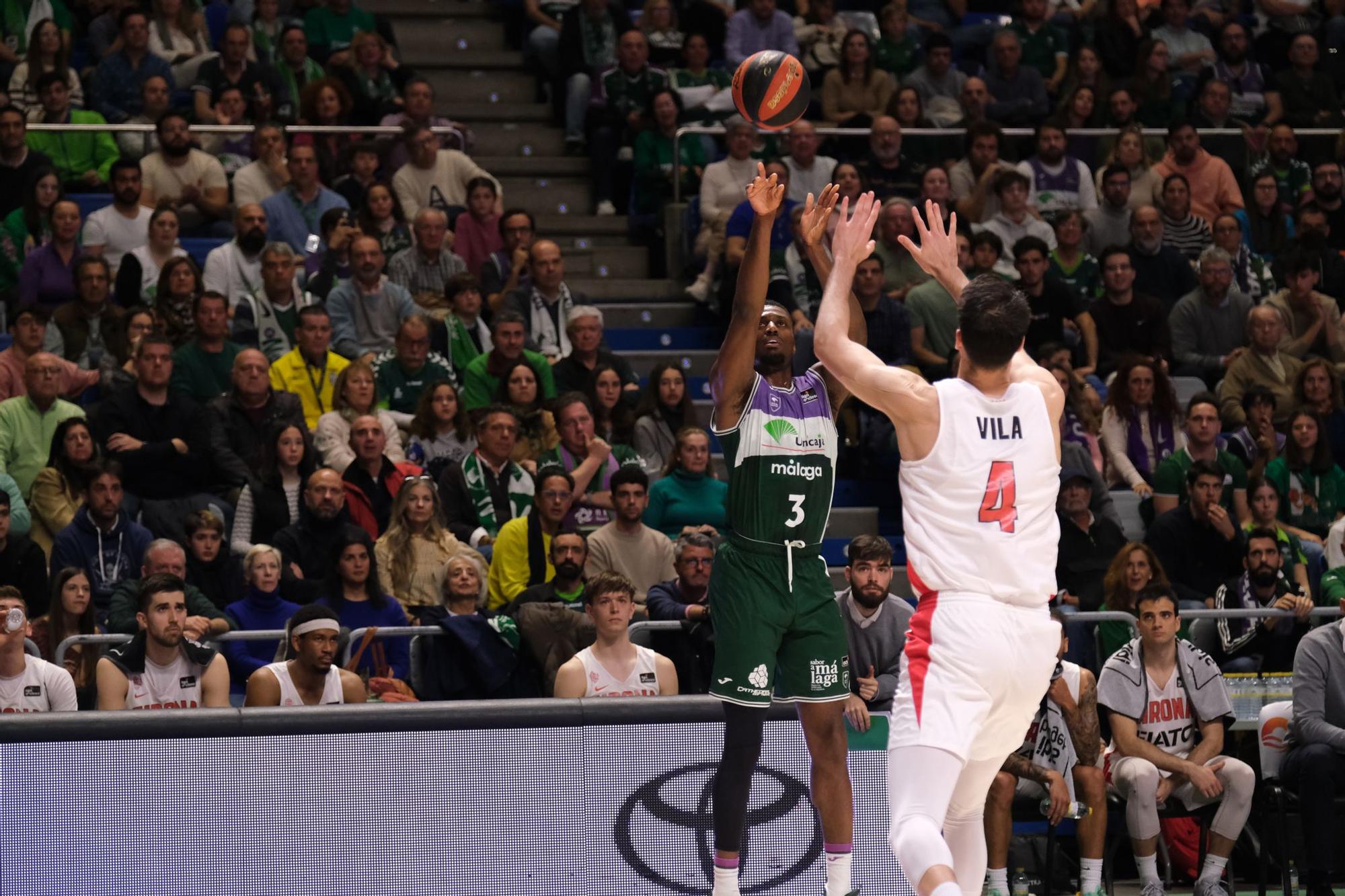 El Unicaja - Bàsquet Girona, en imágenes