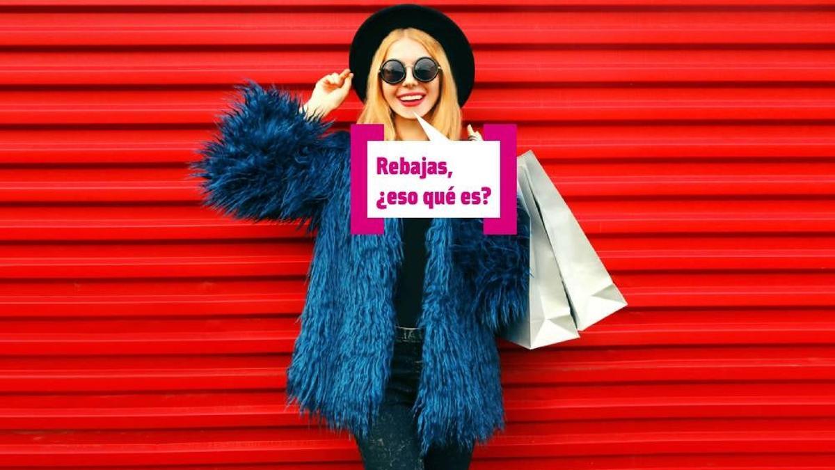 Chica con bolsas en la mano