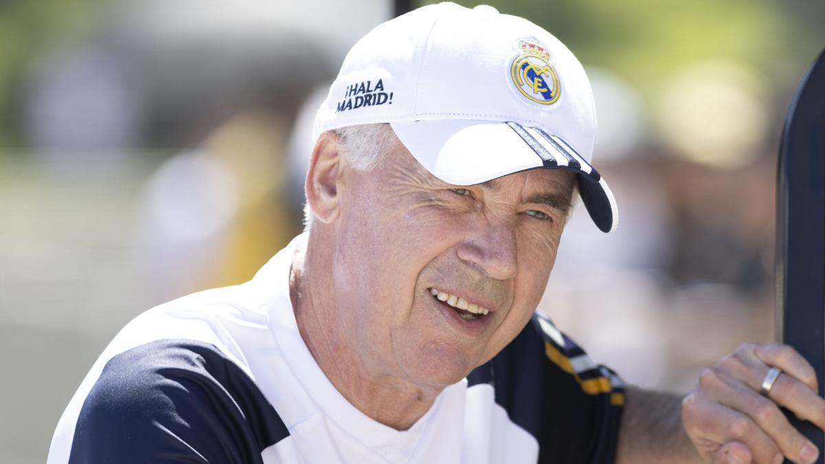 Ancelotti: "No tengo prisa de renovar porque tengo contrato hasta el 30 de junio de 2024"