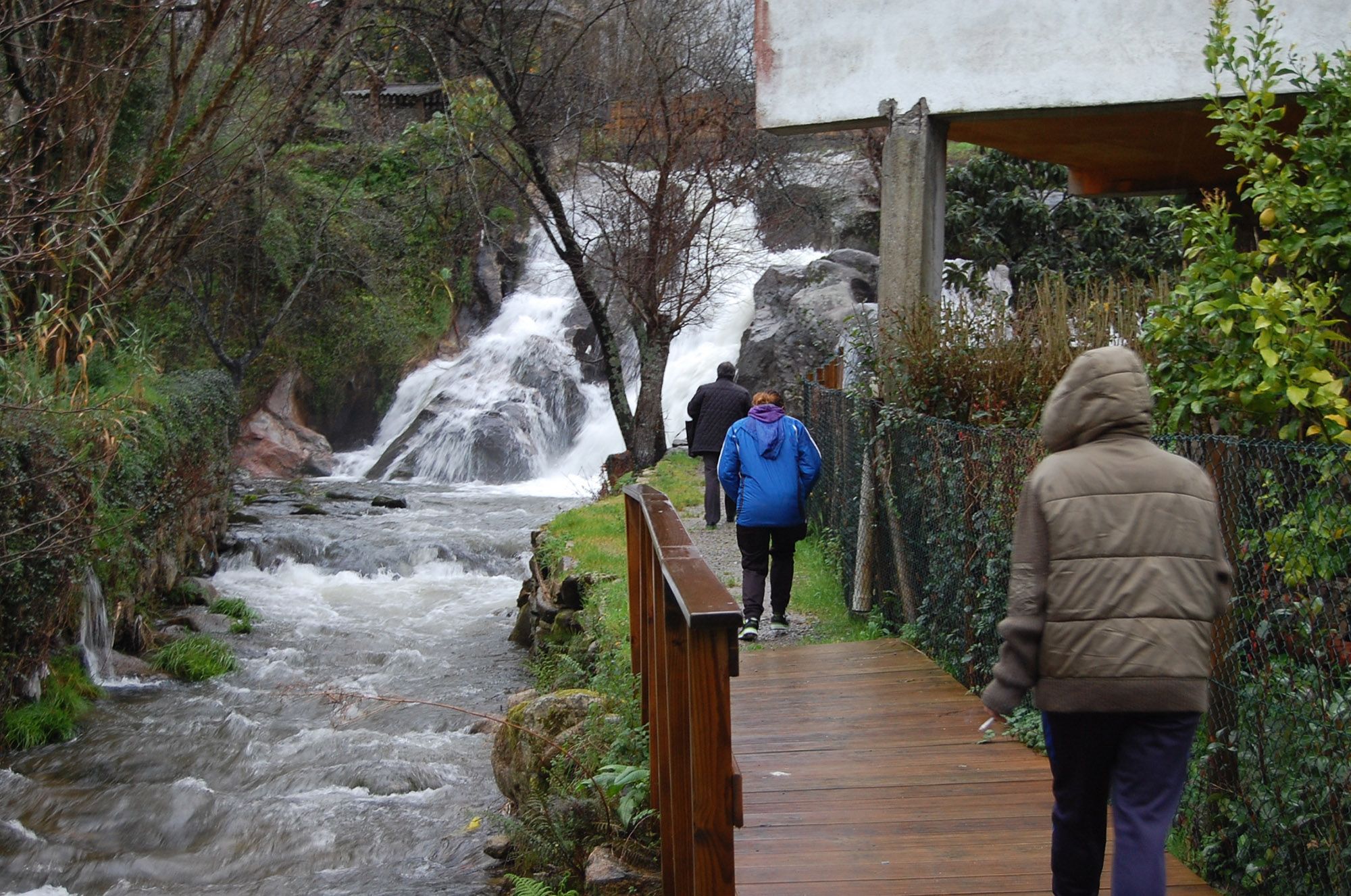 A fervenza de A Feixa en Redondela