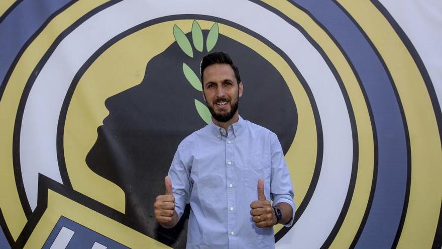 Lluís Planagumà, en su presentación como entrenador del Hércules.