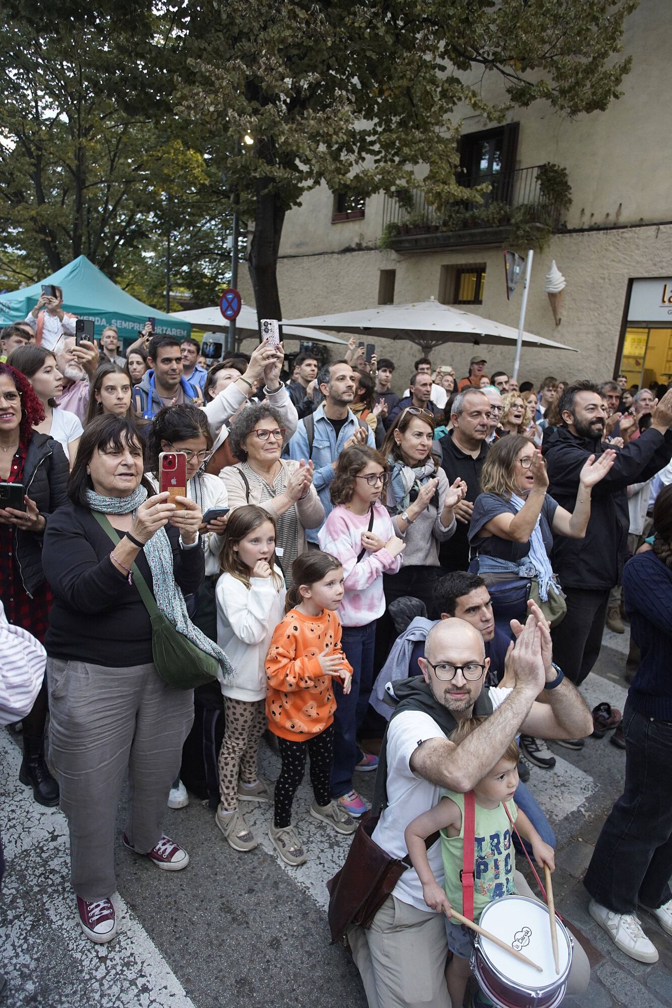 Castells de Vigília amb els Marrecs de Salt