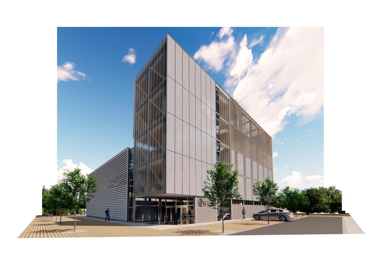 Edificio del Cirtesu en el campus de Riu Sec.