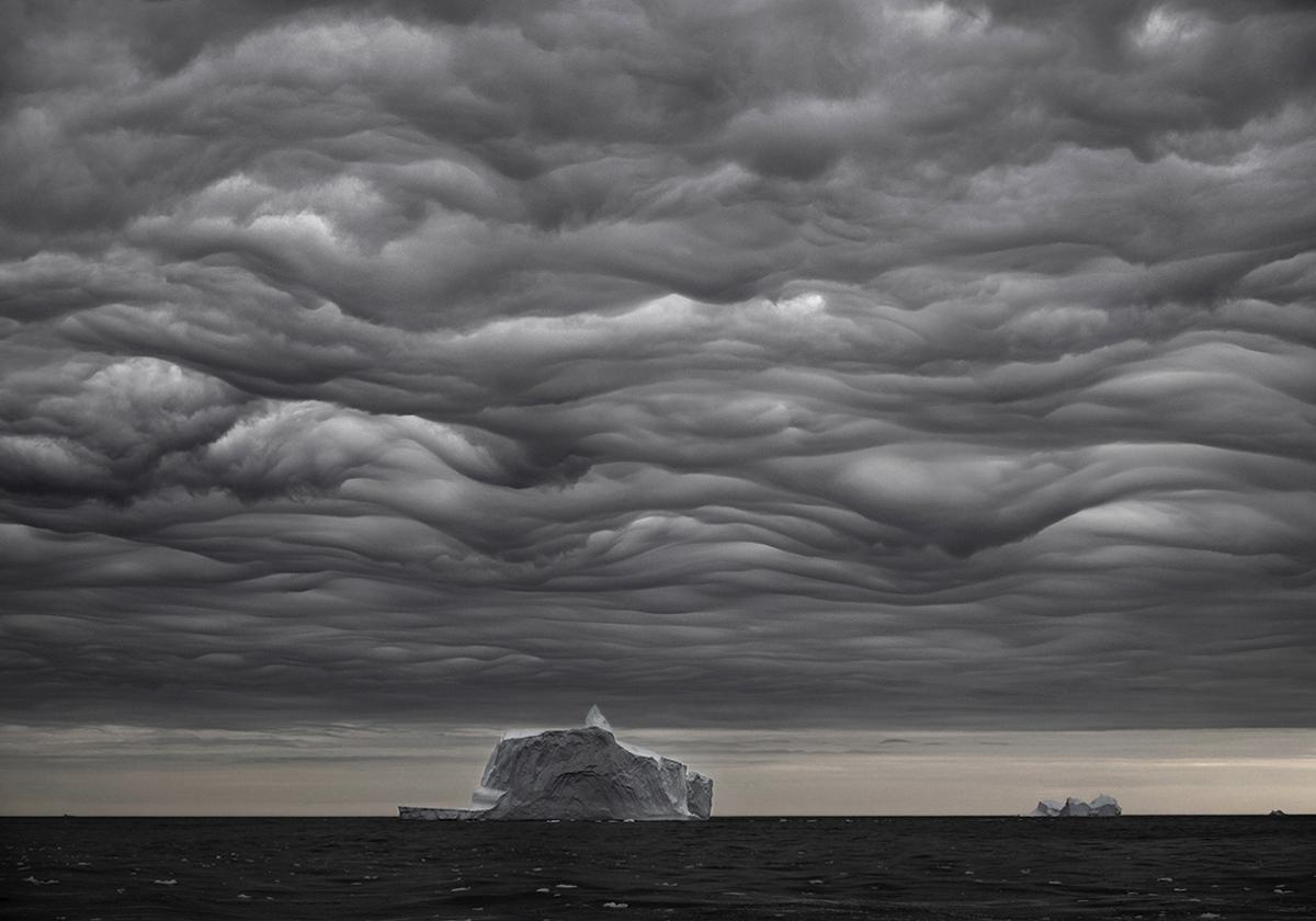 Icebergs en el Ártico.