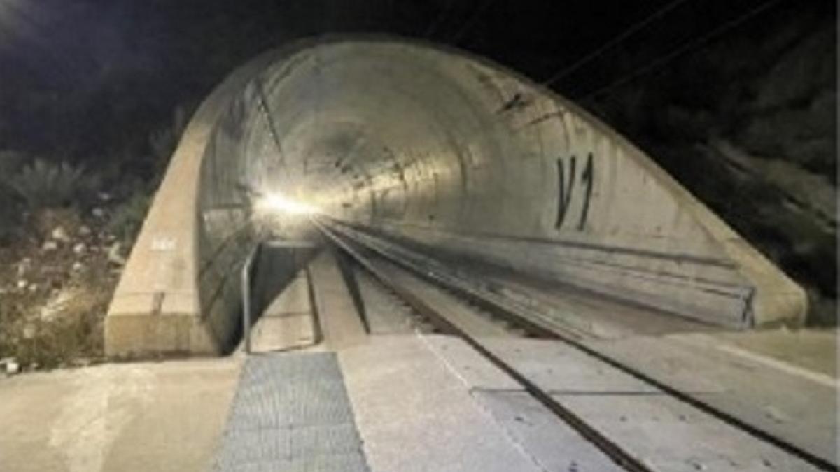 Aspecto del Túnel de Padornelo