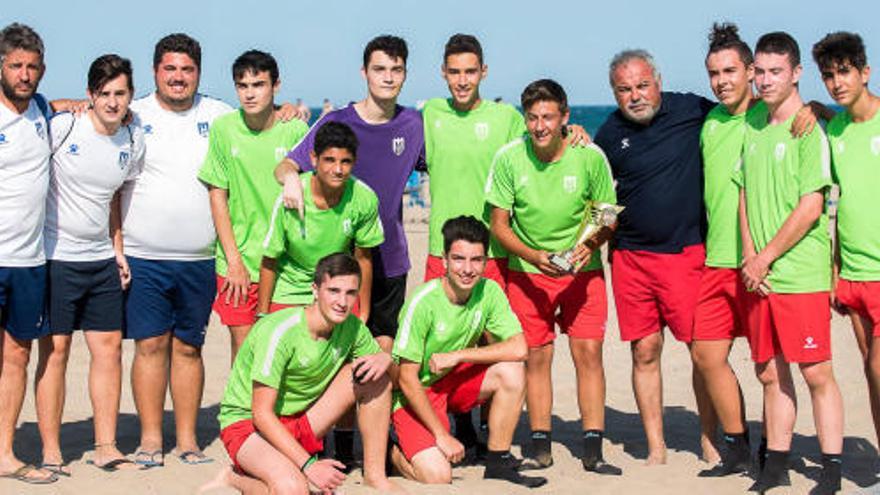 El equipo campeón de sub-15