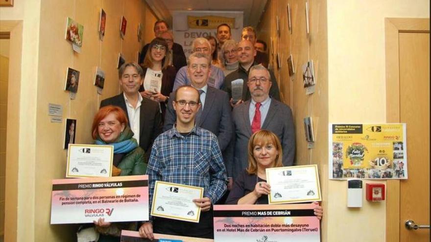 La calatorense Merche Marín, ganadora con su microrrelato solidario