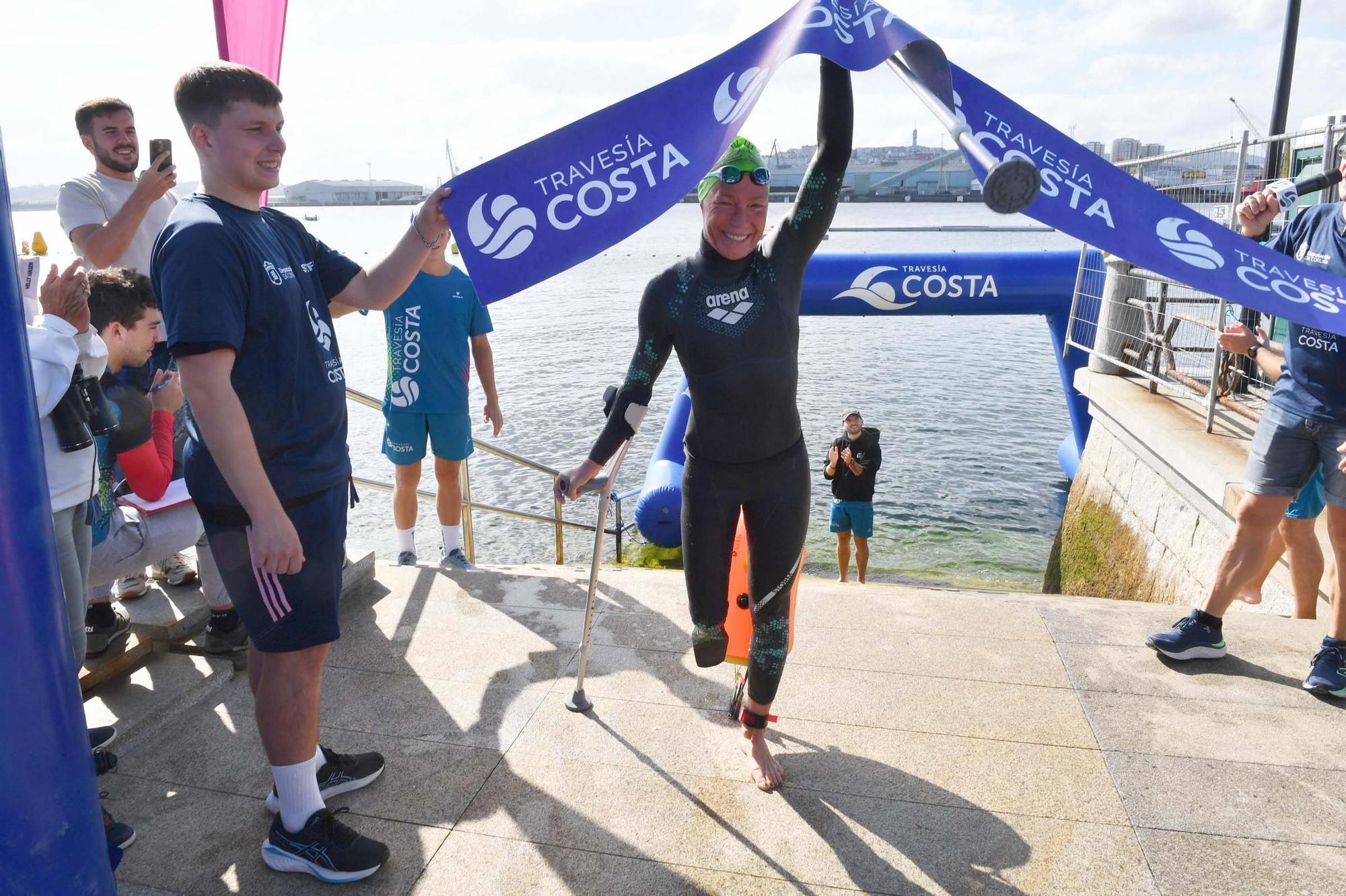 El circuito de aguas abierta Travesía Costa cierra su edición en A Coruña