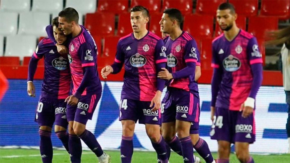 El Valladolid gana en Granada y sale del descenso (EN)