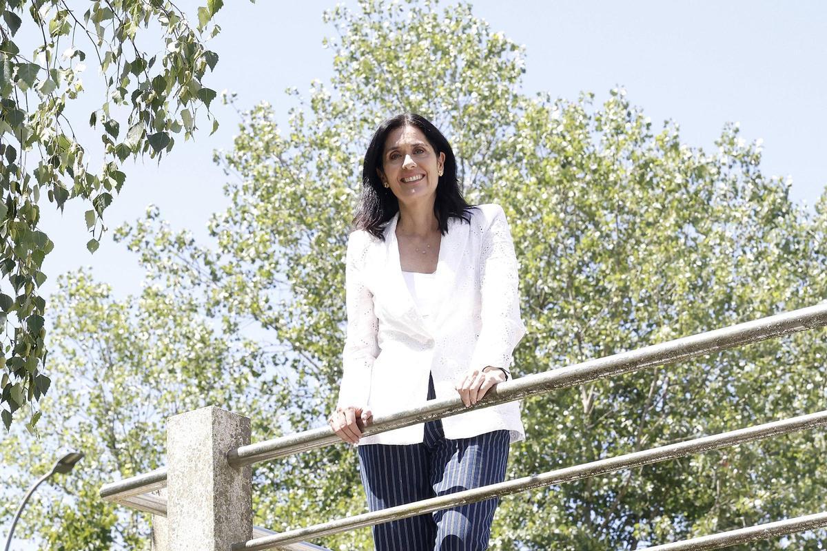 Prado, en el exterior de la sede del PPdeG