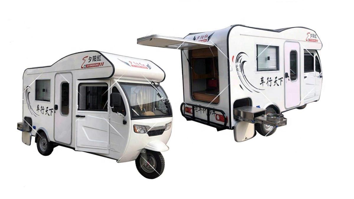 Xinge RV, la autocaravana más barata del mundo, con 3 ruedas y 100% eléctrica