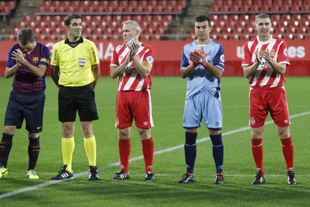 Partit entre veterans del Girona i del Barcelona