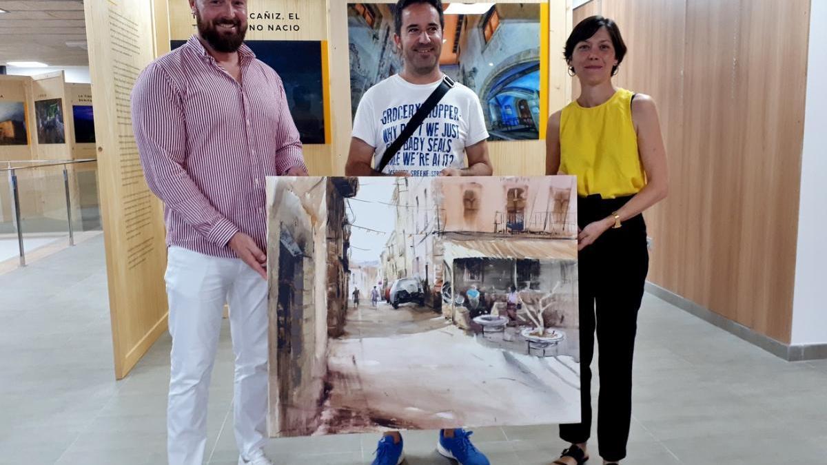 Gonzalo Romero ganador del Concurso de Pintura Rápida en Sant Jordi