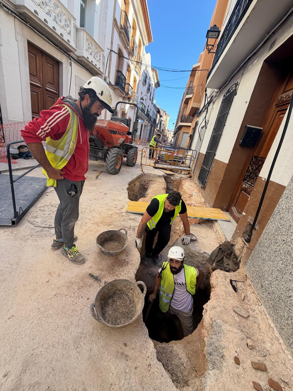 Los trabajos arqueológicos en la calle La Bassa