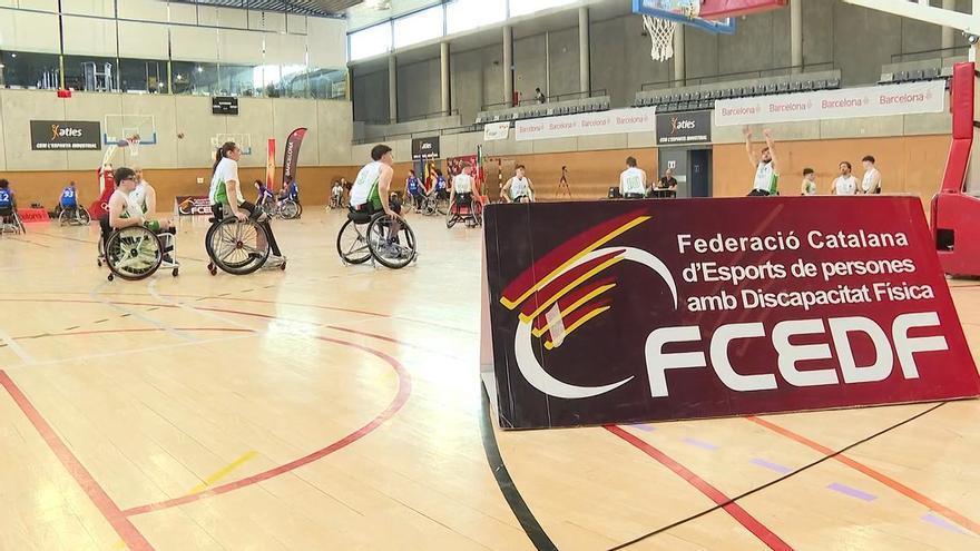 Imágenes del 32.º Trofeo Internacional Ciudad de Barcelona de baloncesto en silla de ruedas