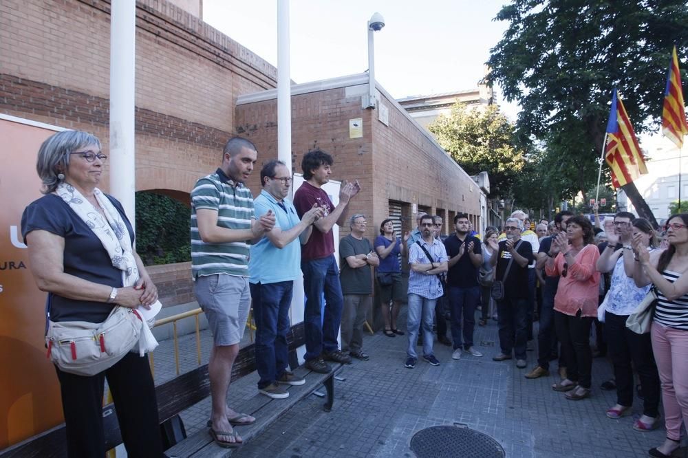 Concentració a Girona