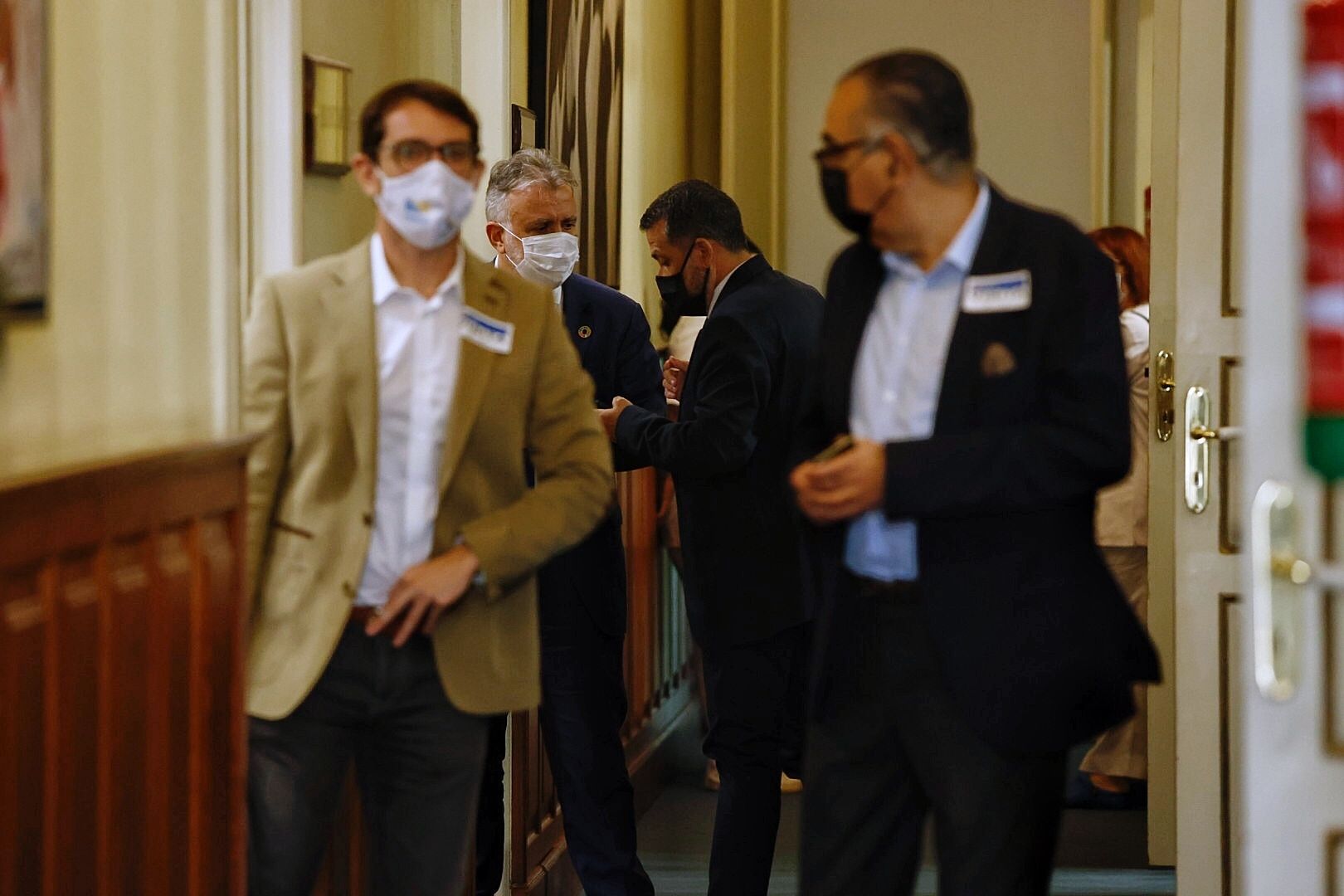 Pleno en el Parlamento de Canarias (9/2/21)