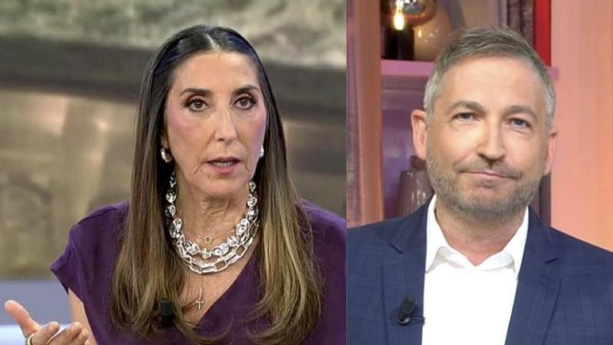 Paz Padilla y Frank Blanco, este sábado.