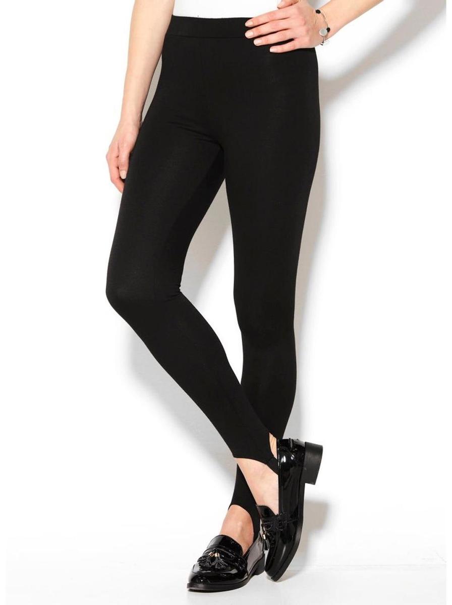 Legging fuseau negro de Venca (Precio: 19,99 euros)