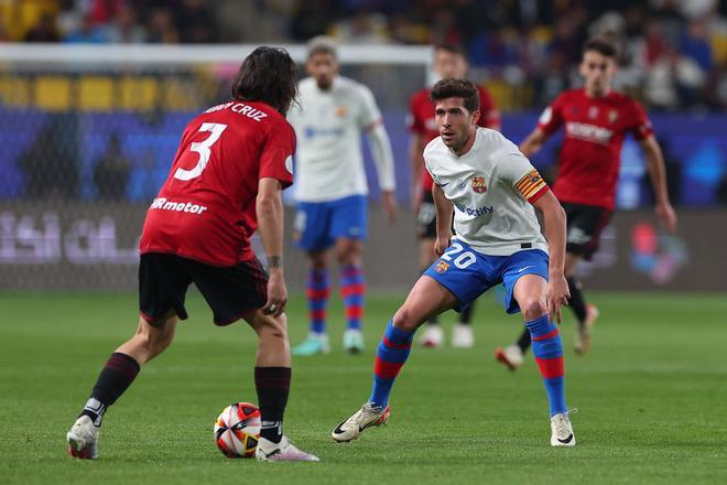 Supercopa de España. Semifinal FC Barcelona - Osasuna, las mejores imágenes