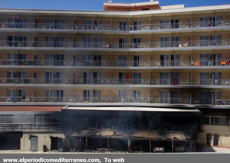 Incendio en el hotel Trinimar de Benicàssim