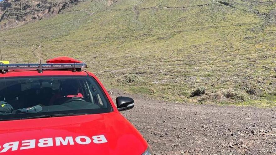 Susto en los riscos de Famara de Lanzarote