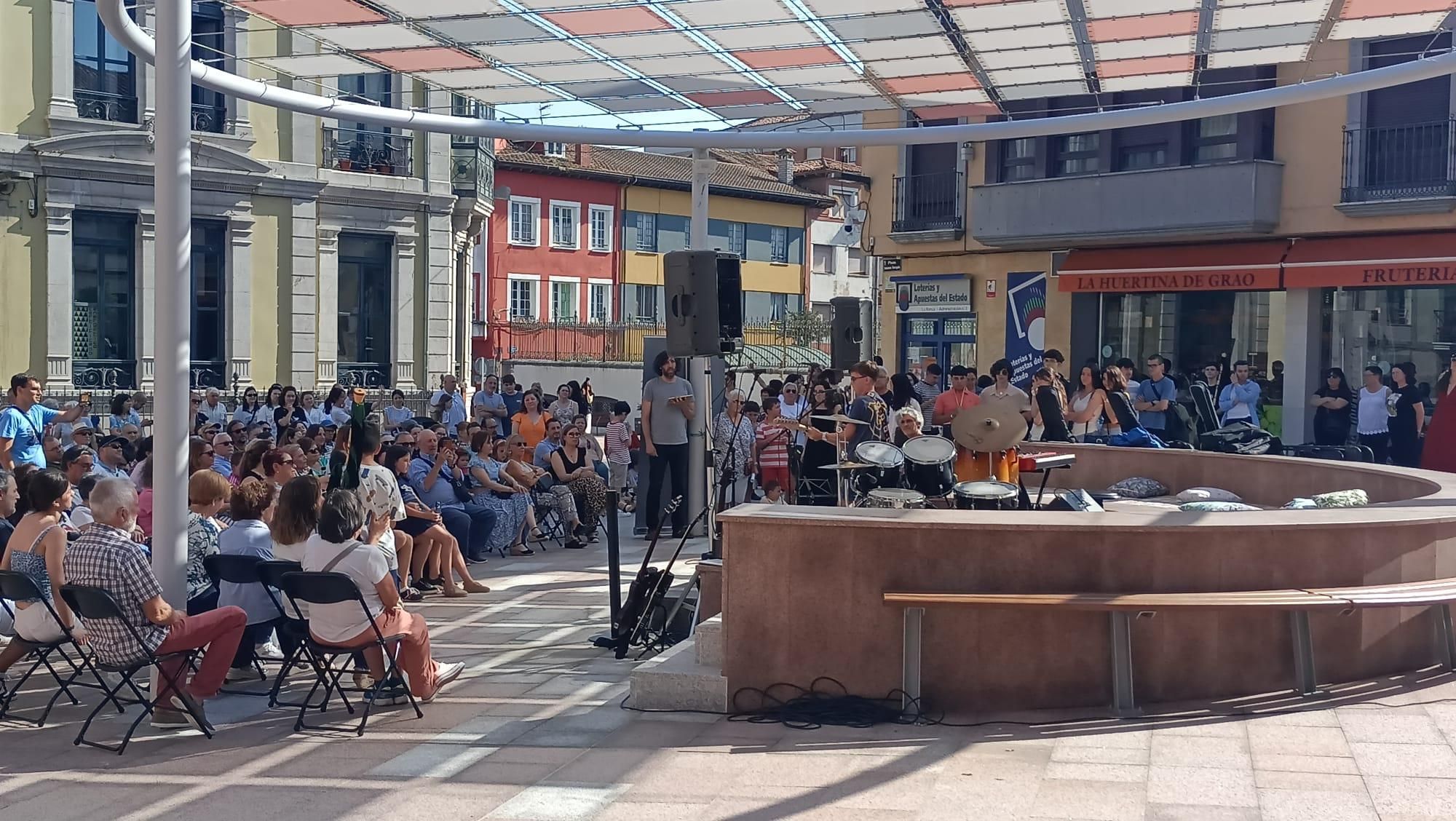 Grado arranca con música el programa "Emplazarte" de "cultura de calle"