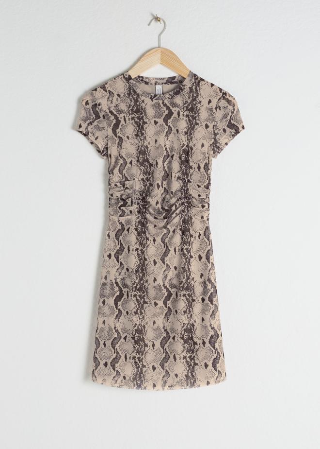 Vestido animal print de &Other Stories