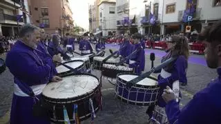 Miércoles Santo de contrastes en Sagunt
