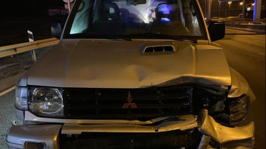 Un conductor bebido, implicado en una colisión con cuatro heridos
