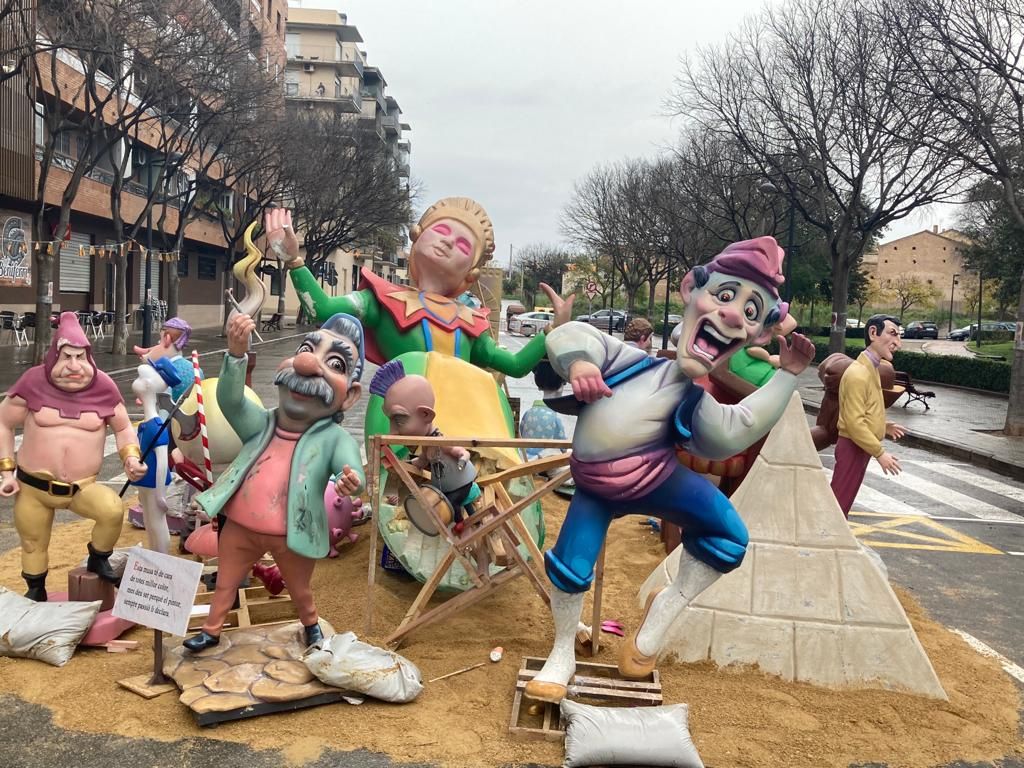 La desgracia de falla Beniferri se convierte en un acto de "germanor"