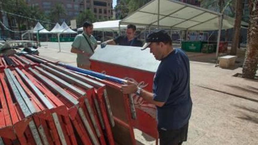 La ciudad se transforma para los días grandes