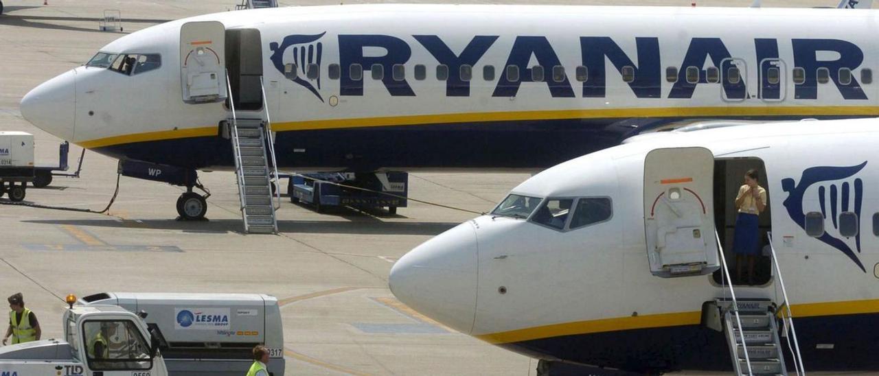 La jueza cuestiona la política de equipaje de Ryanair. | EFE