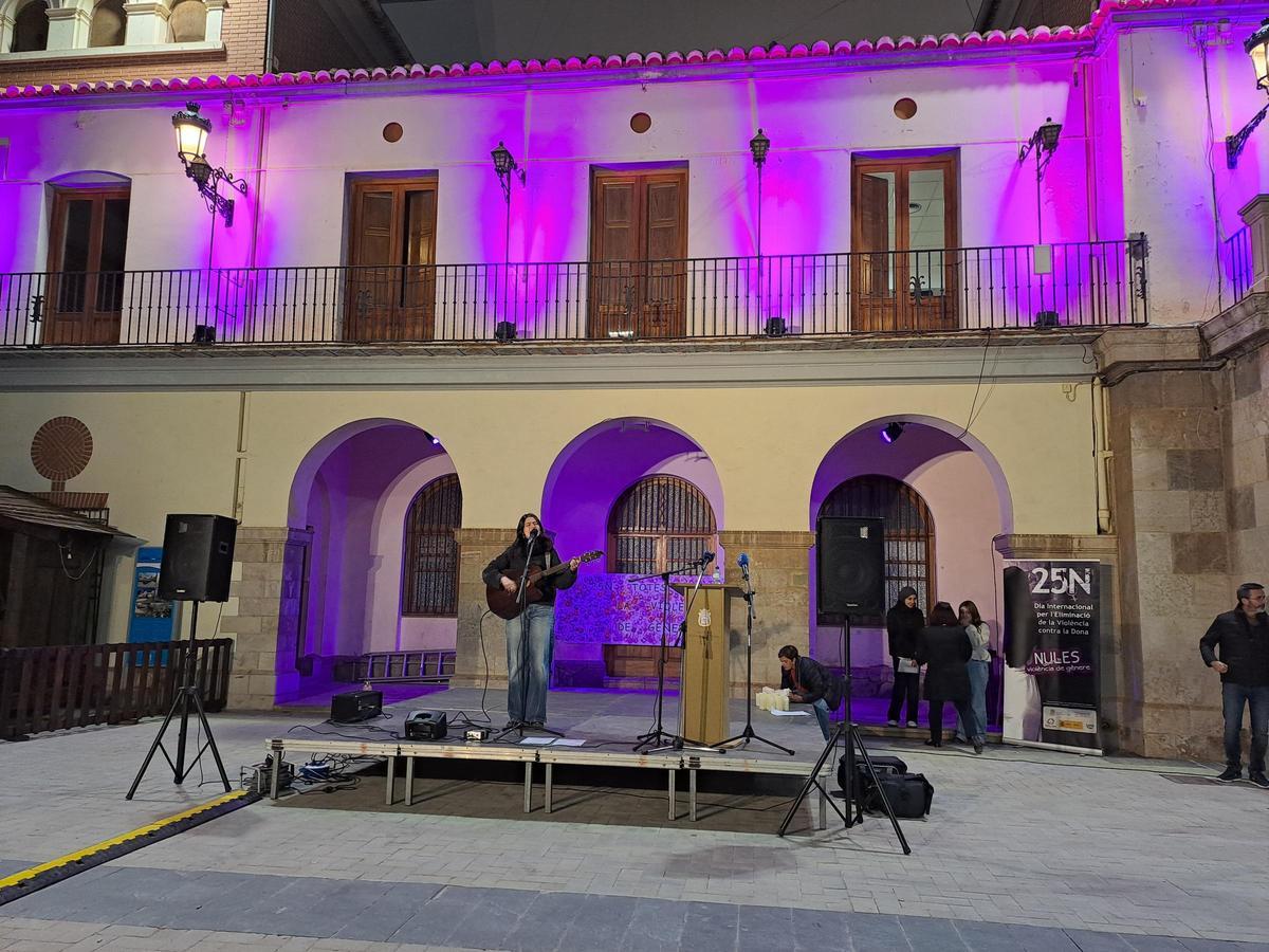 No ha faltado la música en directo.