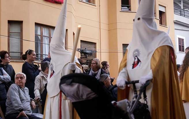 Prozession am Gründonnerstag in Palma