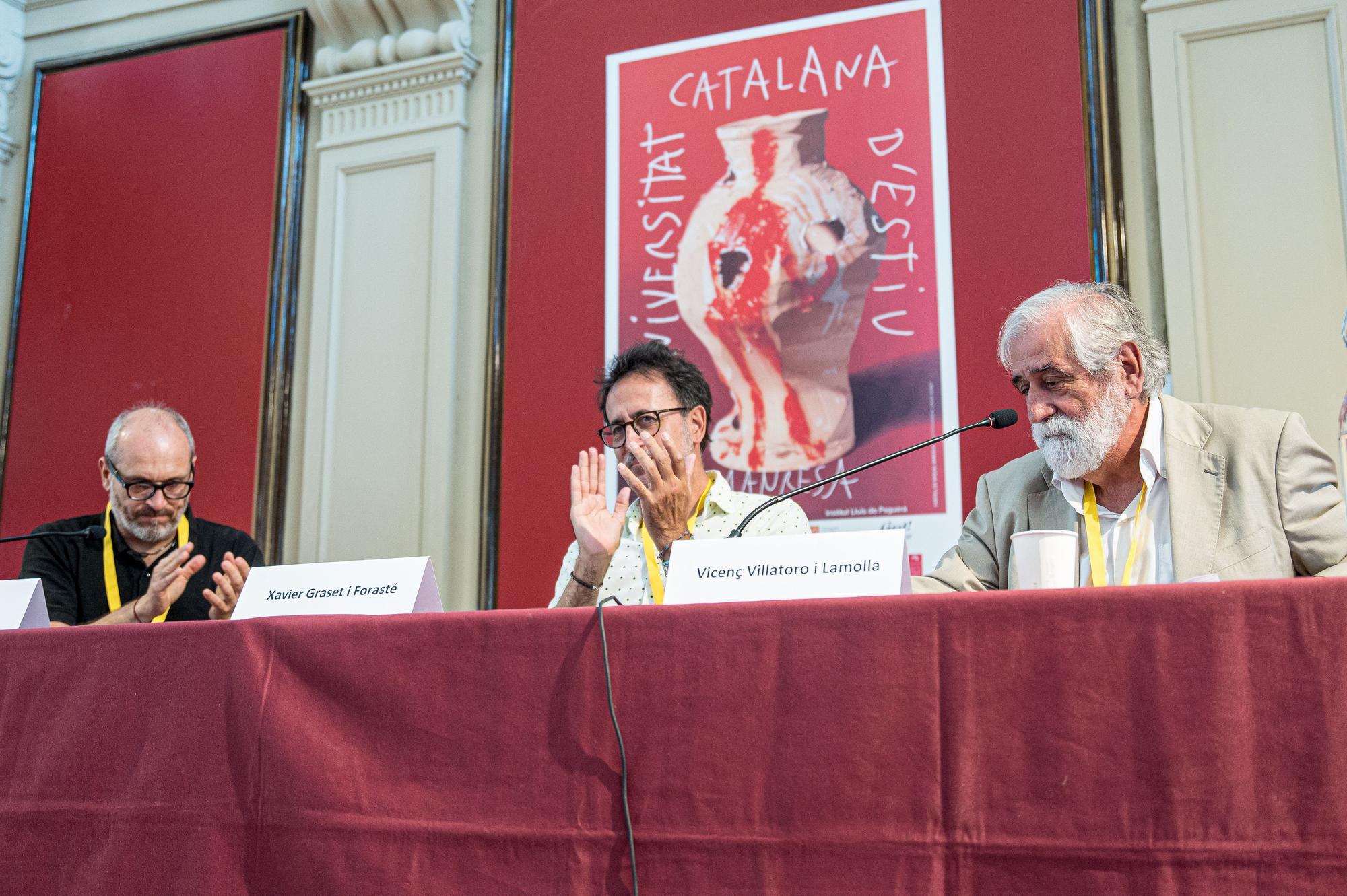 Les imatges de la última sessió de la Universitat Catalana d'Estiu a Manresa