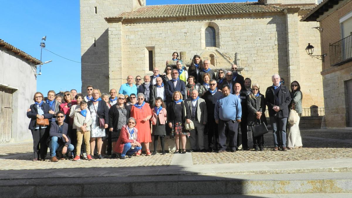 Asistentes a la "Talegonada" en una edición anterior de la reunión familiar