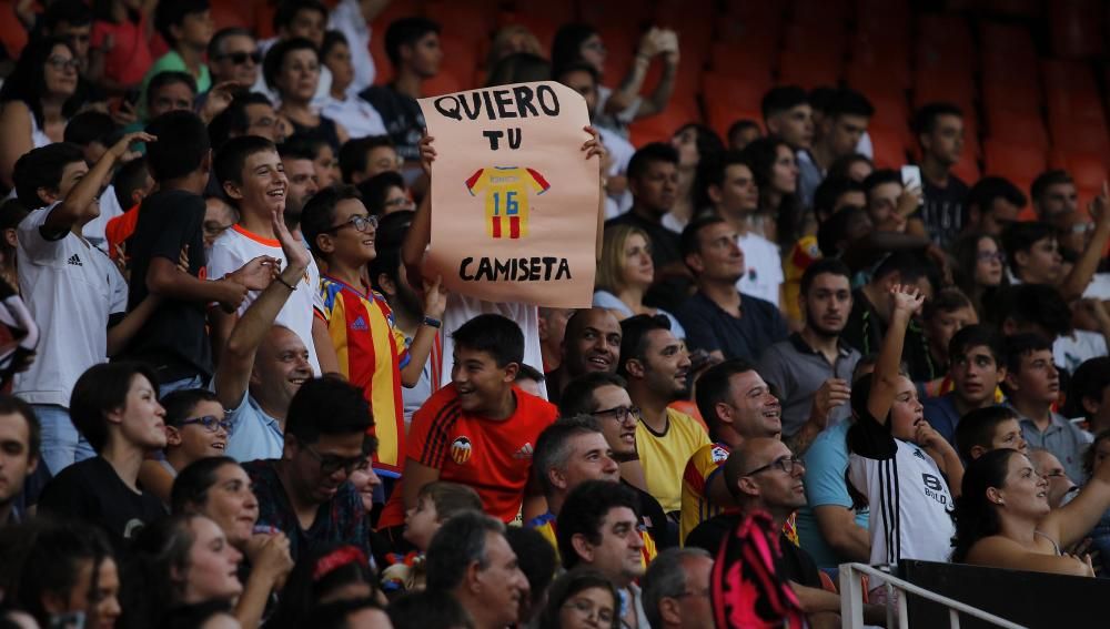 Las mejores imágenes de la presentación de Guedes, Pereira, Murillo, Kondogbia, Maksimovic, Neto y Gabriel